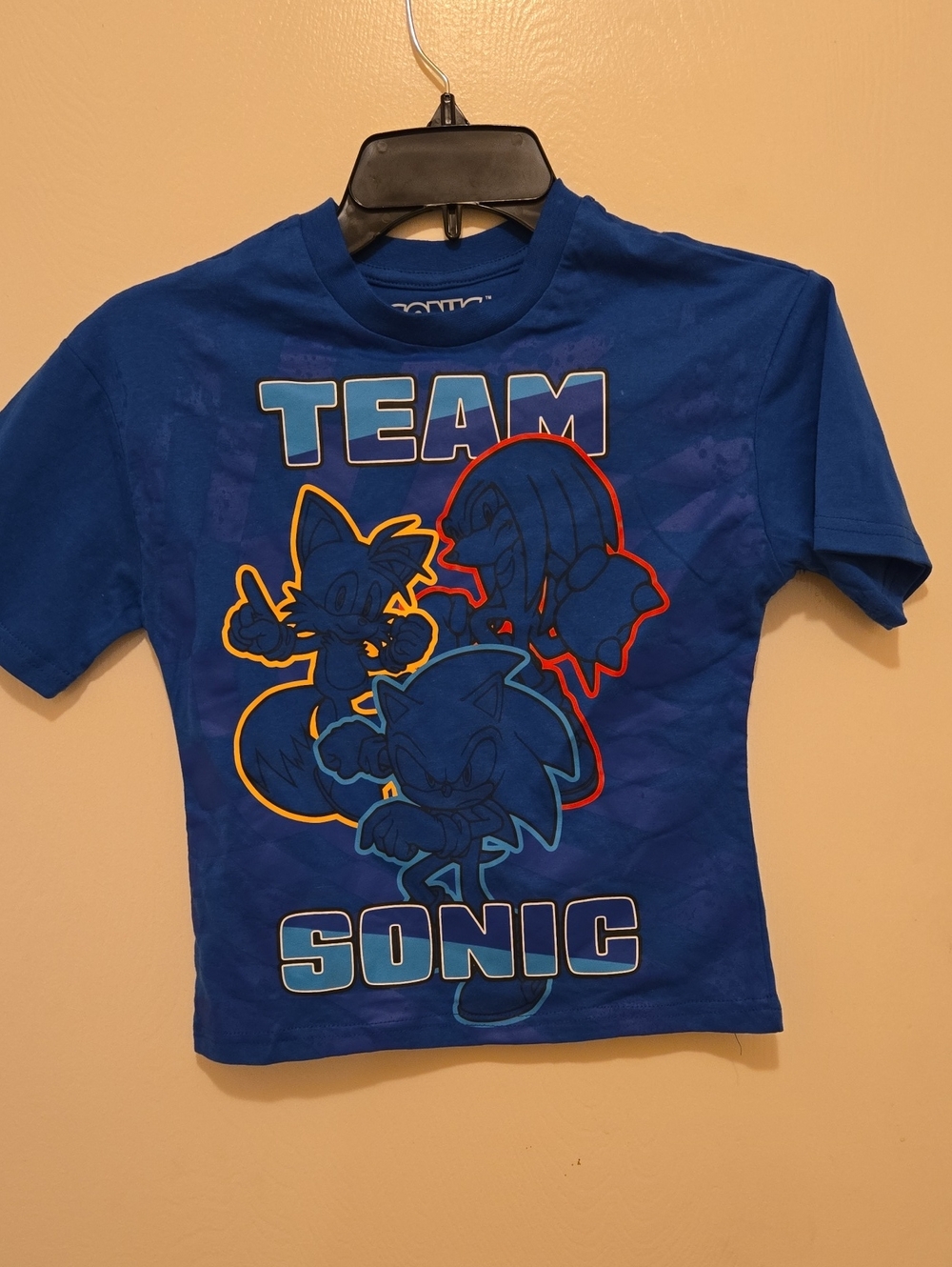 Kid's Team Sonic Short Sleeve Tee - Blue, NWOT.